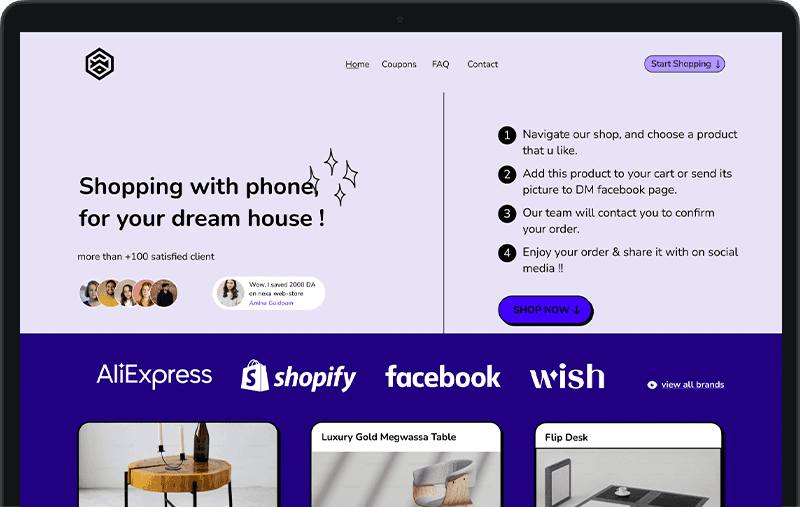 Decoration Online Startup